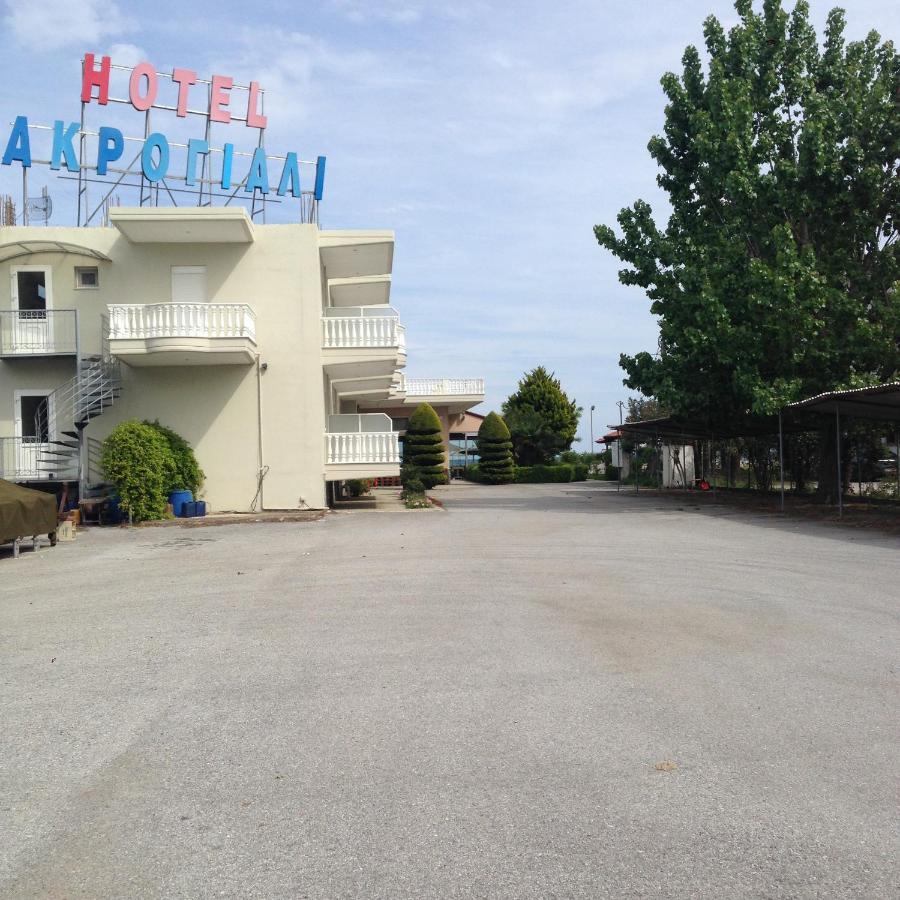 Hotel Akrogiali Korinós Dış mekan fotoğraf